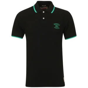 Russell Athletic Men's Biller Polo-Shirt - Black - S - Black Image 1
