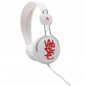 Wesc Conga Headphones - White/Red Image 1