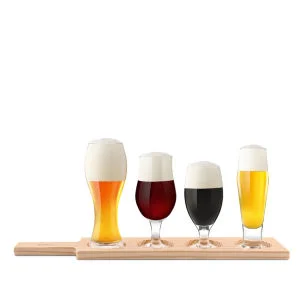 Beer Paddle Tasting Gift Set - 6 Pack Image 1