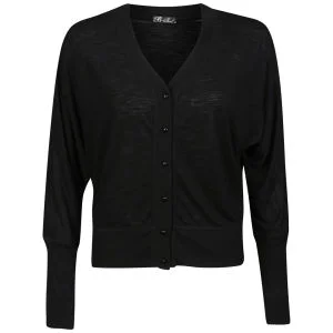 Brave Soul Women's Claire Button Cardigan - Black - S - Black Image 1