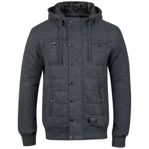 Jack & Jones Men's Esson Sweat Jacket - Grey - S - Grey Image 1