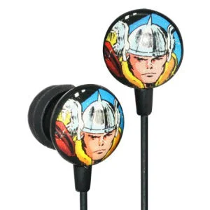 iHip Marvel Retro Earphones - Thor Image 1