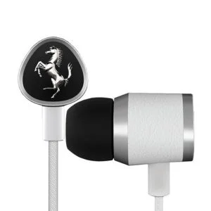 Ferrari G150i Cavallino Earphones by Logic3 - White Image 1