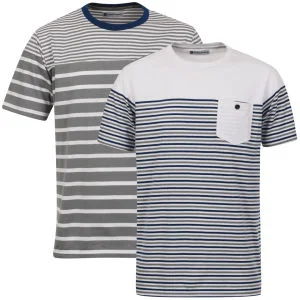 Tom Frank Men's 2-Pack T-Shirt - Grey - S - Grey Image 1
