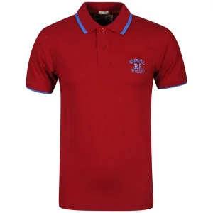 Russell Athletic Men's Biller Polo-Shirt - Red - S - Red Image 1