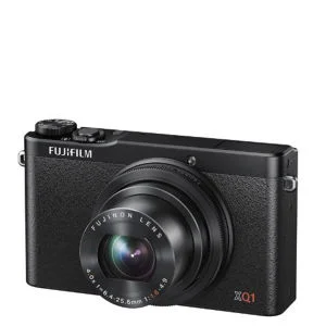 Fujifilm XQ1 Compact Digital Camera (HD 1080p, 12MP, 4x Optical, 3 Inch LCD) - Black Image 1