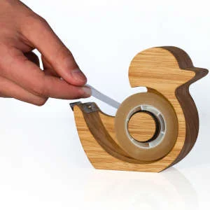 Wooden Duck Tape Dispenser Image 1