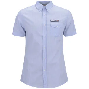 Ellesse Men's Oli Shirt - Blue/White - S - Blue/White Image 1
