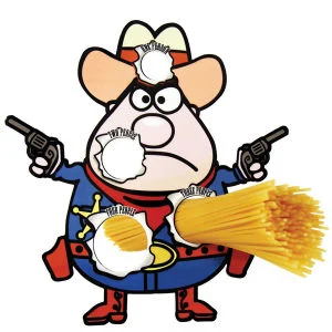 Spaghetti Western Spaghetti Measurer Image 1