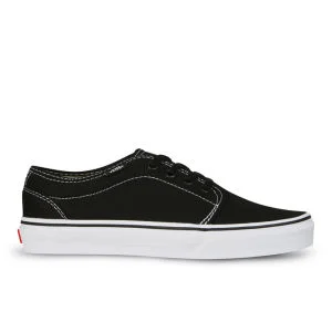 Vans 106 Vulcanized Canvas Trainers - Black/White - 3 - Black/White Image 1