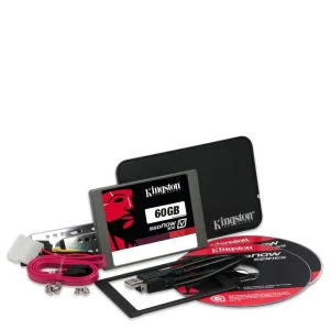 Kingston 60GB Solid State Drive V300 SATA 3 with Adapter & Upgrade Bundle Kit Image 1