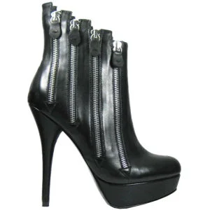 Diavolina Women's Olga Boot - Black - 3 - Black Image 1