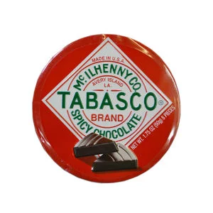 Tabasco Spicy Dark Chocolate Wedges Tin Image 1