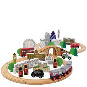 Tidlo The City Of London Wooden Train Set Image 1