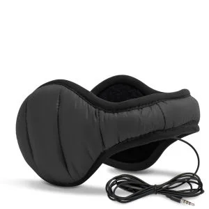 180s Men's Down Earwarmers - Black - One Size Image 1