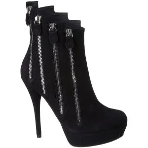 Diavolina Women's Olga Boot - Black Suede - 3 - Black Image 1