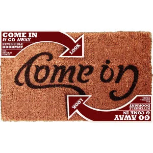 Ambigram Doormat - Come In / Go Away Image 1