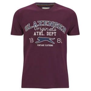 Slazenger Men's Waddle T-Shirt - Damson - S - Damson Image 1