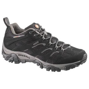 Merrell Men's Moab Gore Tex Hiking Shoes - Black - UK 7 - Black Image 1