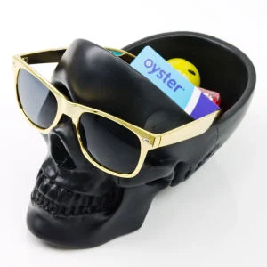 BLACK SKULL TIDY