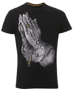 Fly53 Men's Little Faith T-Shirt - Black - L Image 1