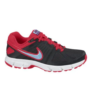 Nike Women's Downshifter 5 Running Shoes - Black/Red - 4 - Black/Red Image 1
