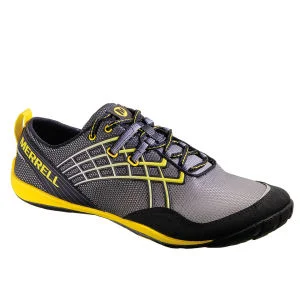 Merrell Men's Trail Glove 2 Trail Running Shoes - Wild Dove Grey/Lemon - 7 - Wild Dove Grey/Lemon Image 1