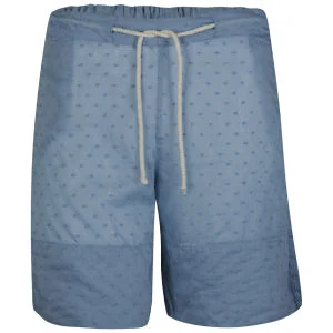 Chloe Women's Rope Tie Shorts - Blue - 10 - Blue Image 1
