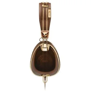Skullcandy Aviator 2.0 Headphones with Mic - Brown/Gold Image 1