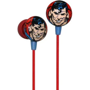 iHip DC Comics Superman Printed Earphones Image 1