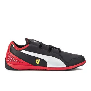 Puma Men's F1 Ferrari Valorosso Webcage Trainers - Black/Rosso - 6 - Black/Red Image 1