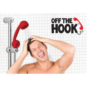 Retro Telephone Shaped Hand Shower Image 1