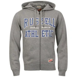 Russell Athletic Men's Pittman Hoody - Grey - S - Grey Image 1