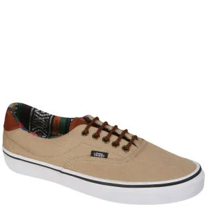 Vans ERA 59 Canvas and Leather Trainers - Khaki / Gaute - 6 - Khaki/Gaute Image 1