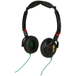 Skullcandy Lowrider Headphones - Rasta Image 1
