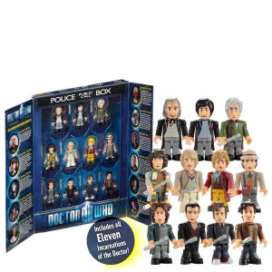 Doctor Who - Eleven Doctors Figure Collectors Set Image 1