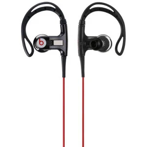Dr. Dre Beats Powerbeats Earphones - Black Grade A Refurb Image 1