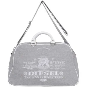 Diesel Happy Days Fleece/Fonzie Holdall - Grey Melange Image 1