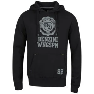Benzini Men's Columbia Hooded Sweat-Black - S - Black Image 1