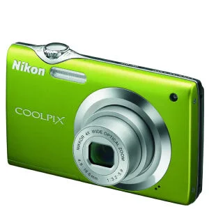 Nikon S3000 Digital Camera - Green (12MP, 4x wide Optical Zoom) 2.7 Inch LCD - Refurbished Image 1