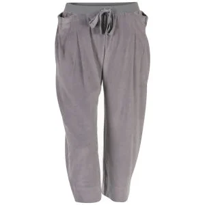 Chloe Women's Loose Fitting Loungewear Trousers - Brown - 10 - Grey Image 1