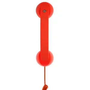 POP Phone Handset - Neon Orange Image 1