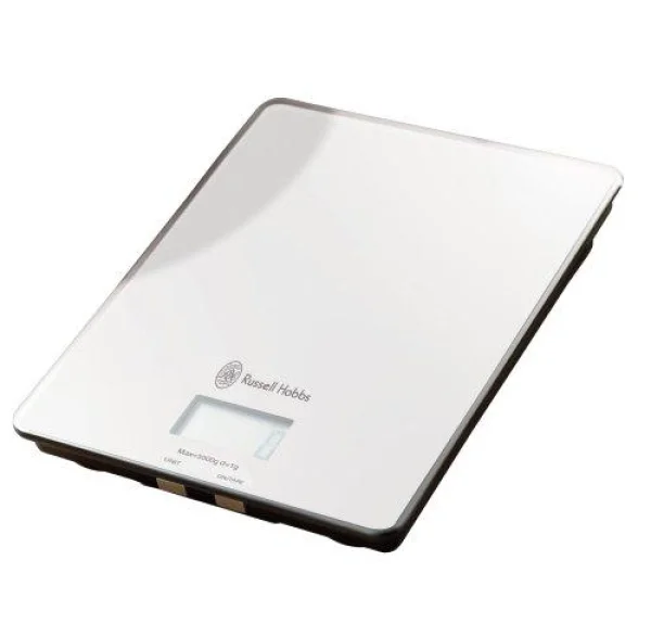 Russell Hobbs 5kg Distinctions Kitchen Scale (White) Image 1