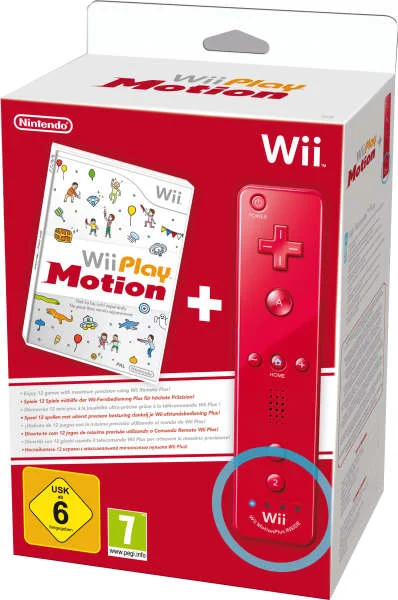 Wii Play: Motion with Wii Remote Plus (Red) Image 1