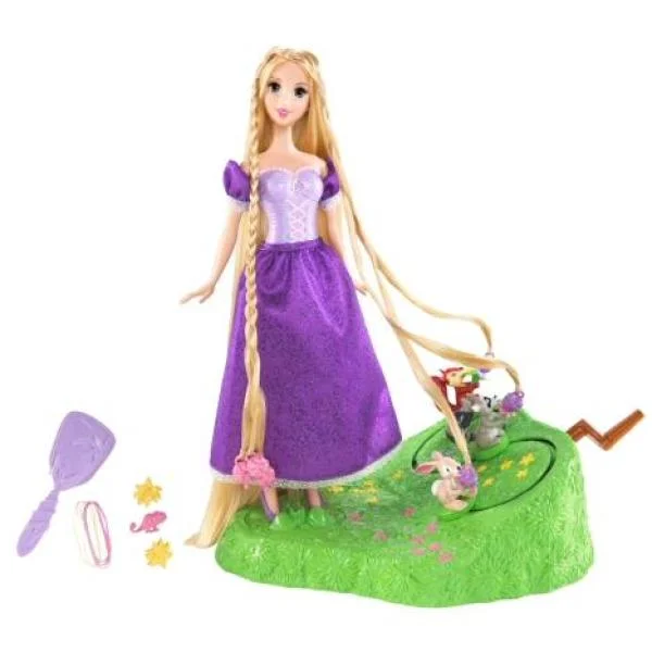 Disney Rapunzel Hair Braider Doll Image 1