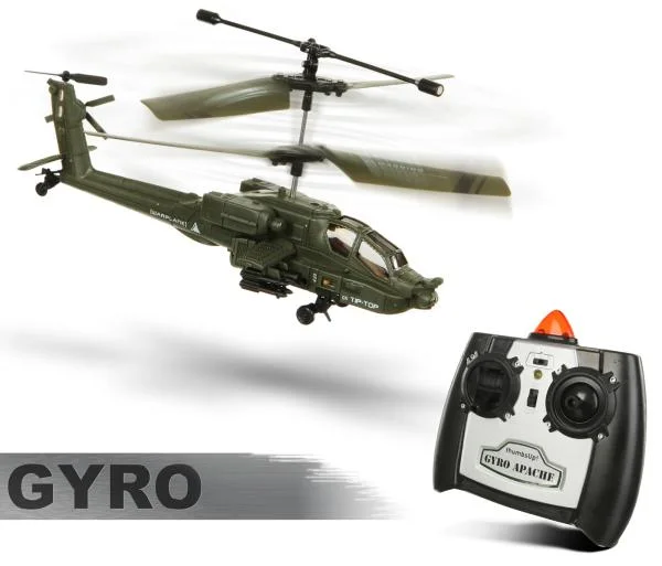 Micro Gyro Apache Helicopter Image 1