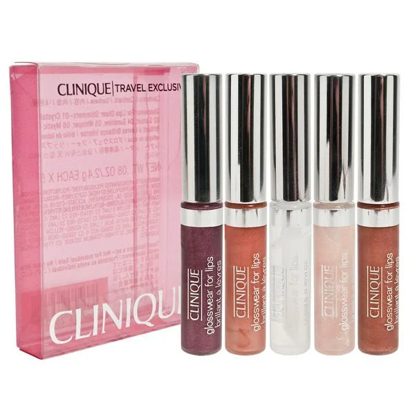 Clinique Travel 5 Piece Lip Gloss Set Image 1