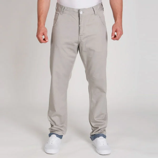 55 Soul Men's Space Chinos - Stone - 30R - Stone Image 1