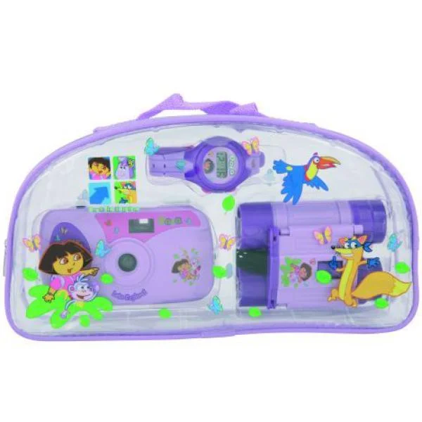 Dora The Explorer LCD Watch, Binoculars and Camera Action Set Image 1