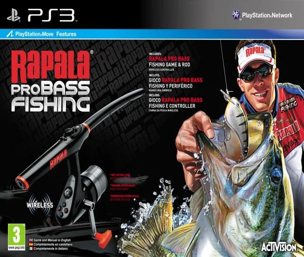 Rapala Pro Bass Fishing with Rod Image 1